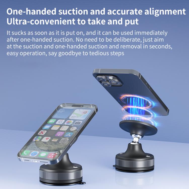 CTT29 Foldable Vacuum Magnetic Suction Cup Phone Holder