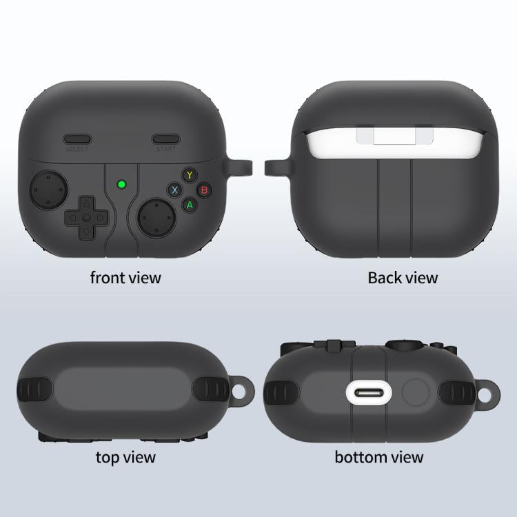 For Samsung Galaxy Buds3 / Buds3 Pro Retro Game Console Style Silicone Earbuds Case