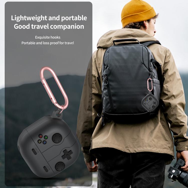 For Samsung Galaxy Buds Live Retro Game Console Style Silicone Earbuds Case