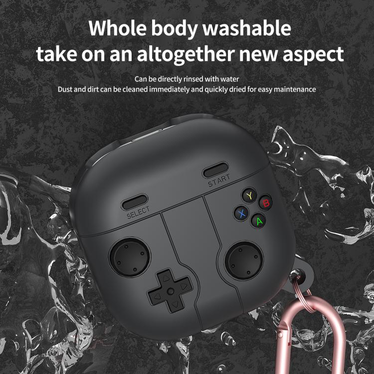 For Samsung Galaxy Buds Live Retro Game Console Style Silicone Earbuds Case