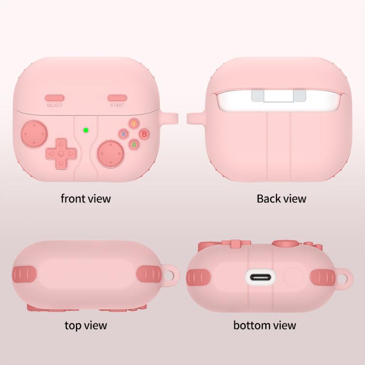 For Samsung Galaxy Buds3 FE Retro Game Console Style Silicone Earbuds Case