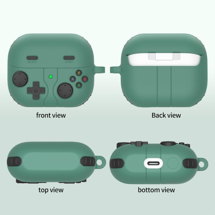 For Samsung Galaxy Buds3 FE Retro Game Console Style Silicone Earbuds Case