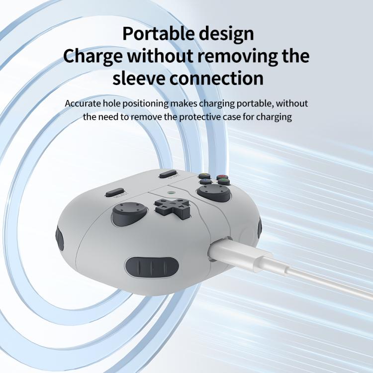 For Samsung Galaxy Buds3 FE Retro Game Console Style Silicone Earbuds Case