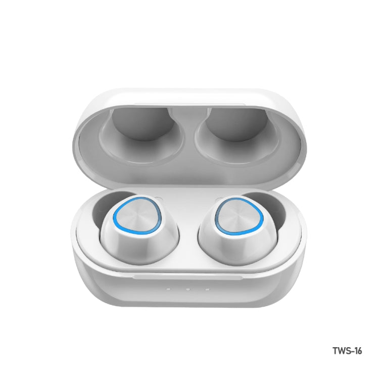 REMAX TWS-16 Bluetooth 5.0 Metal True Wireless Bluetooth Music Earphone with Charging Box