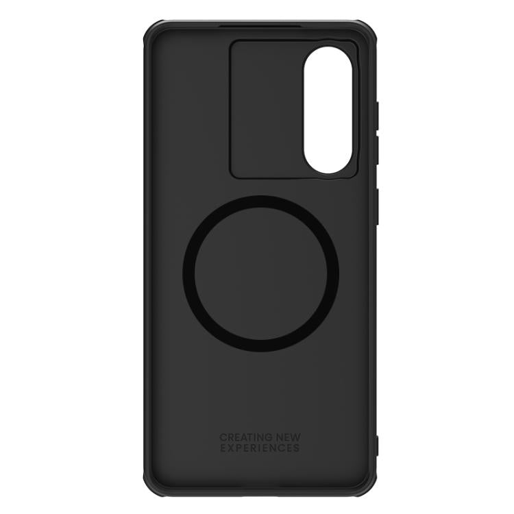 For Samsung Galaxy S25 Edge 5G NILLKIN CamShield Pro Magnetic PC Phone Case - Black