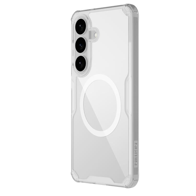 For Samsung Galaxy S26+ 5G NILLKIN Ultra Clear Magsafe PC + TPU Phone Case - Transparent