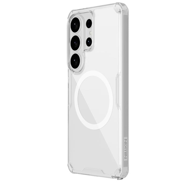 For Samsung Galaxy S26 Ultra 5G NILLKIN Ultra Clear Magsafe PC + TPU Phone Case - Transparent