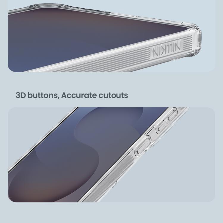 For Samsung Galaxy S26 Ultra 5G NILLKIN Ultra Clear Magsafe PC + TPU Phone Case - Transparent