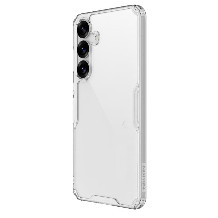 For Samsung Galaxy S25 5G NILLKIN PC + TPU Phone Case - Transparent