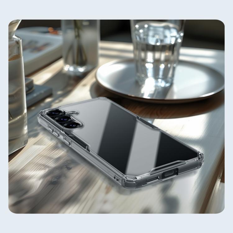 For Samsung Galaxy S25 5G NILLKIN PC + TPU Phone Case - Transparent