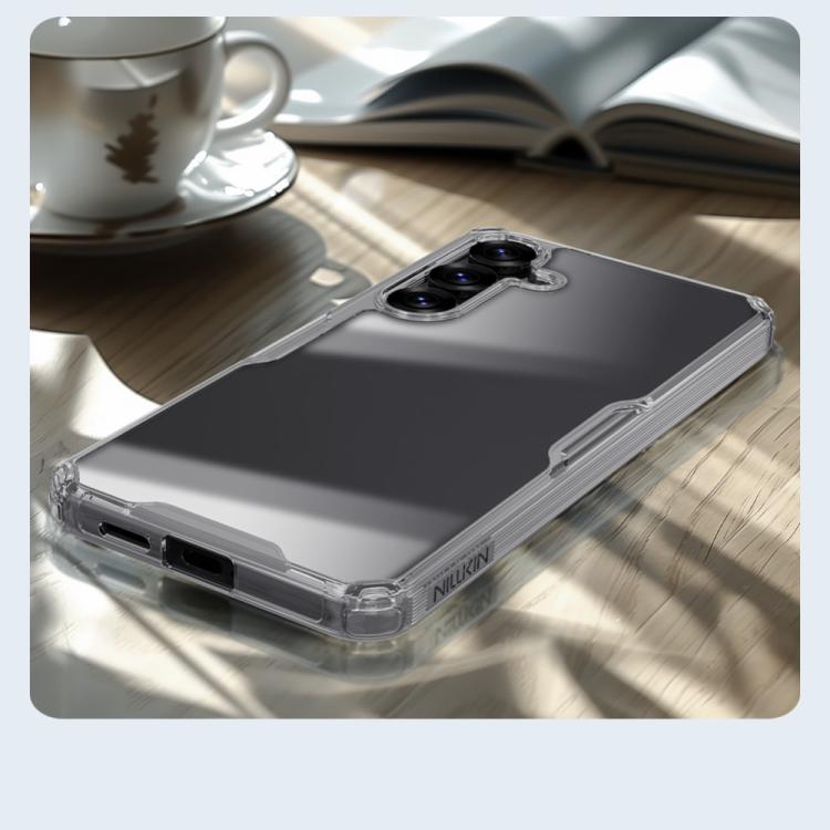 For Samsung Galaxy S25 5G NILLKIN PC + TPU Phone Case - Transparent
