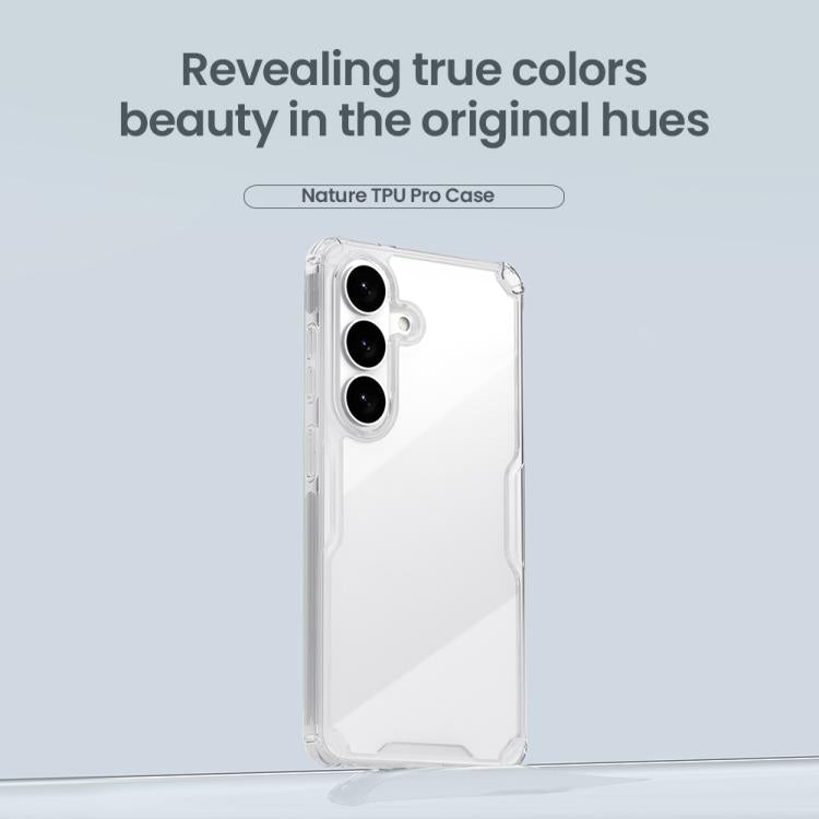 For Samsung Galaxy S26+ 5G NILLKIN PC + TPU Phone Case - Transparent