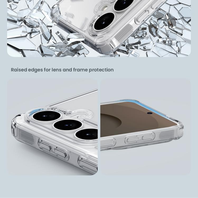 For Samsung Galaxy S26+ 5G NILLKIN PC + TPU Phone Case - Transparent