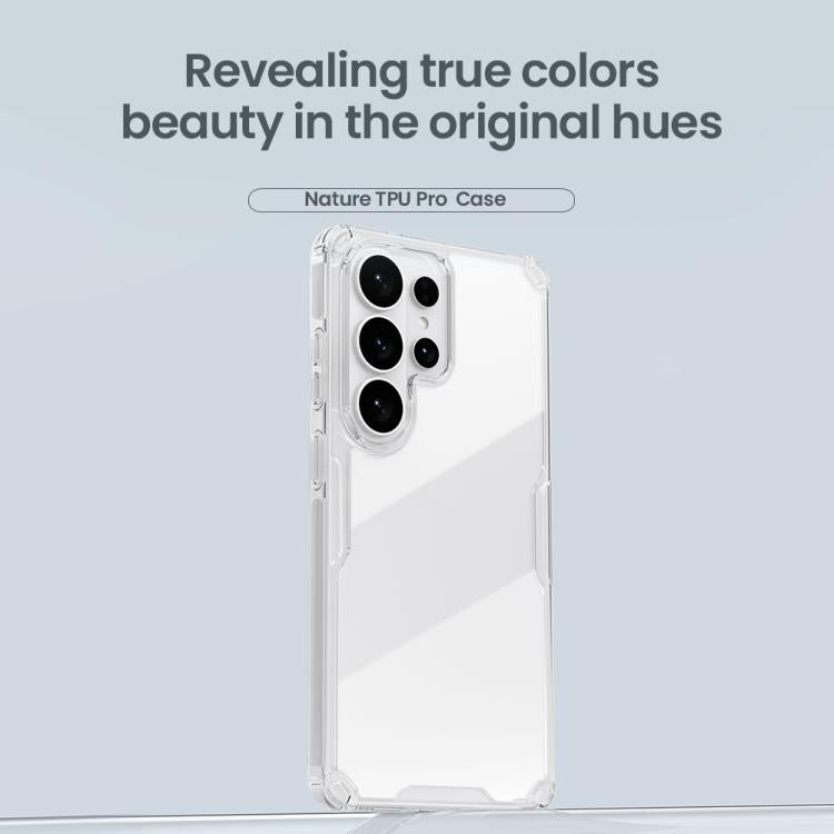 For Samsung Galaxy S26 Ultra 5G NILLKIN PC + TPU Phone Case - Transparent
