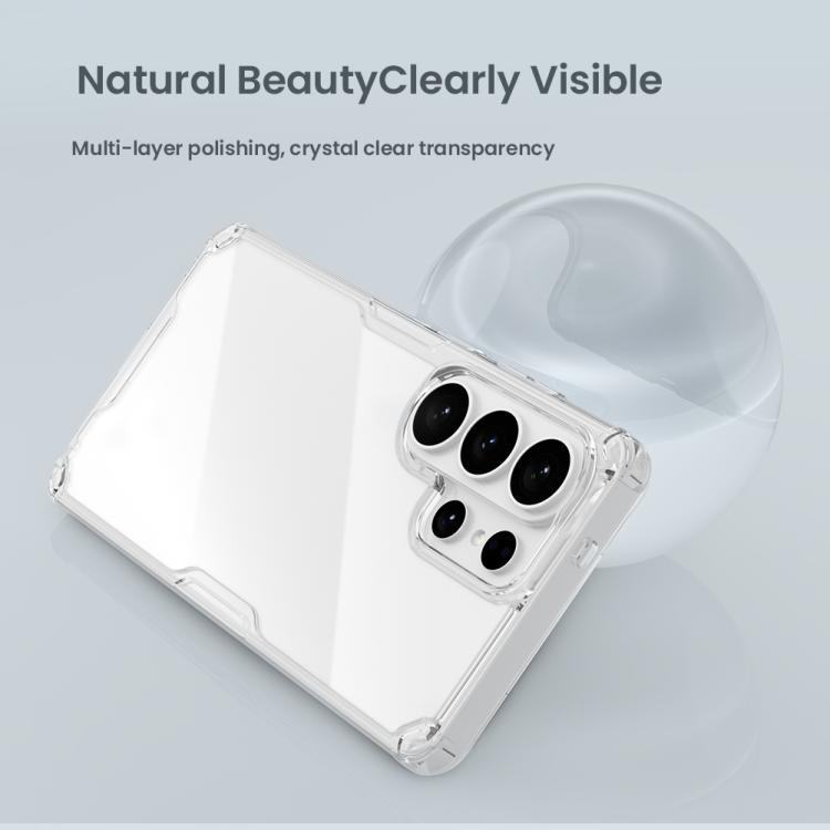 For Samsung Galaxy S26 Ultra 5G NILLKIN PC + TPU Phone Case - Transparent