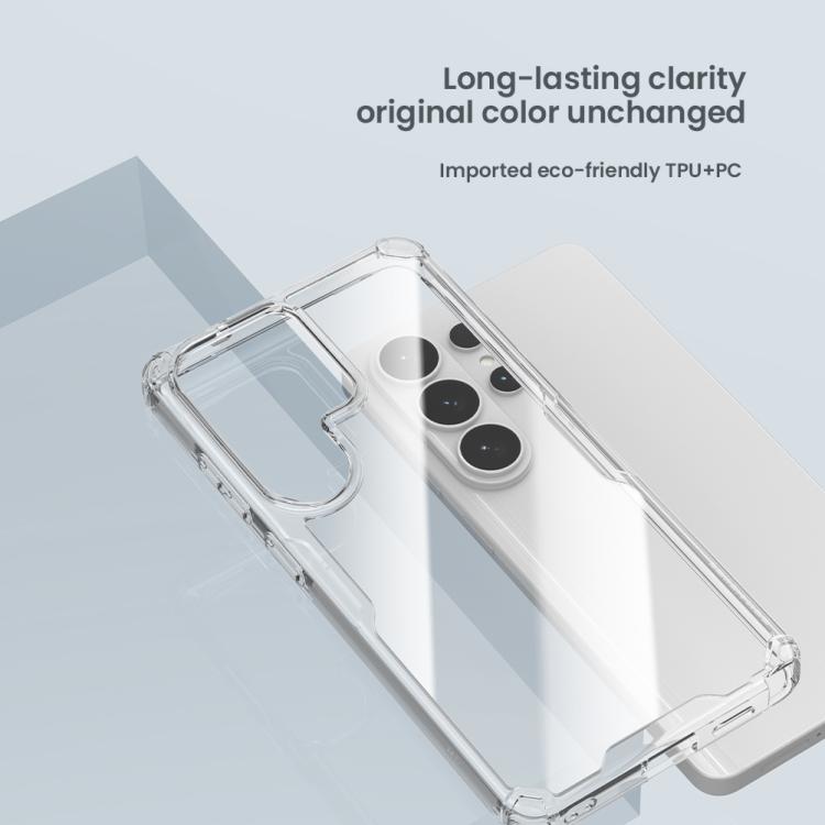 For Samsung Galaxy S26 Ultra 5G NILLKIN PC + TPU Phone Case - Transparent