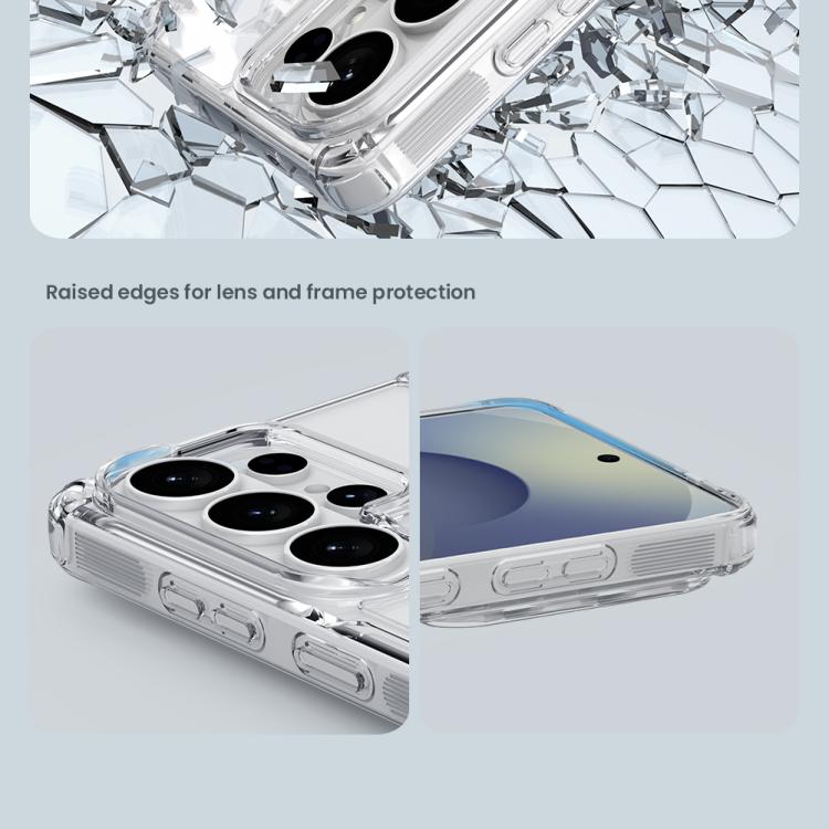 For Samsung Galaxy S26 Ultra 5G NILLKIN PC + TPU Phone Case - Transparent