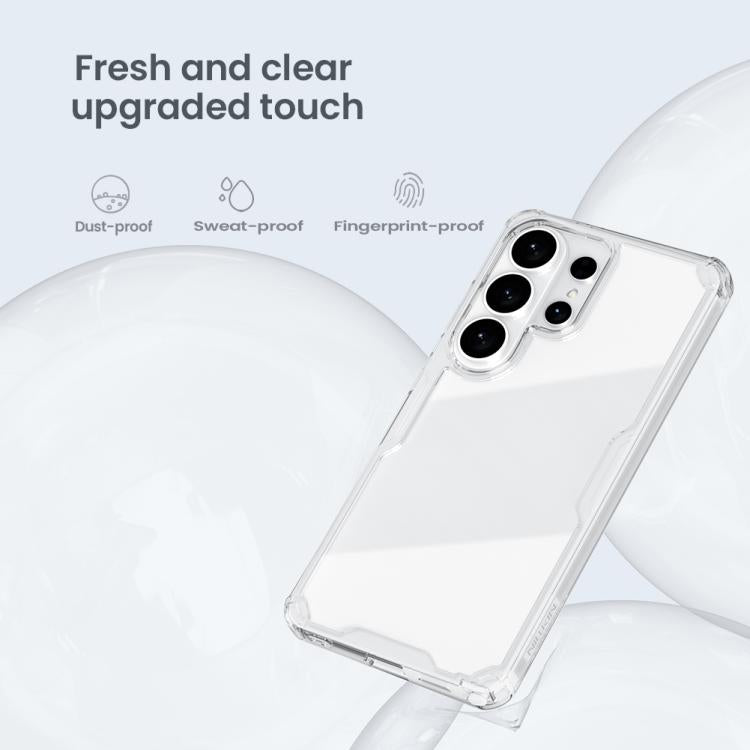 For Samsung Galaxy S26 Ultra 5G NILLKIN PC + TPU Phone Case - Transparent
