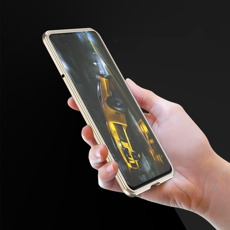 For Huawei P40 Aluminum Alloy Shockproof Protective Bumper Frame