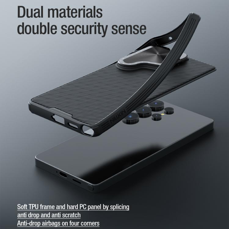 For Samsung Galaxy S25 Ultra 5G NILLKIN CamShield Prop MagSafe Magnetic PC Phone Case