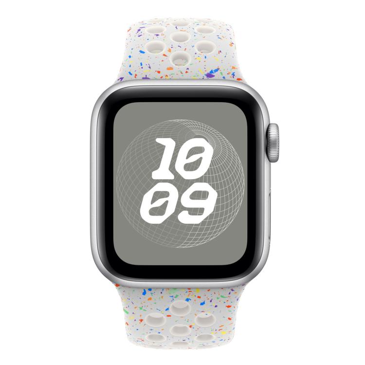 For Apple Watch 46mm / 49mm / 45mm / 44mm Coloful Silicone Watch Band