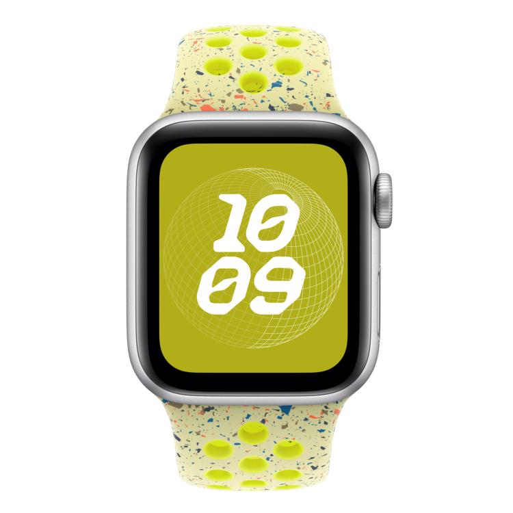 For Apple Watch 42mm / 41mm / 40mm / 38mm Coloful Silicone Watch Band