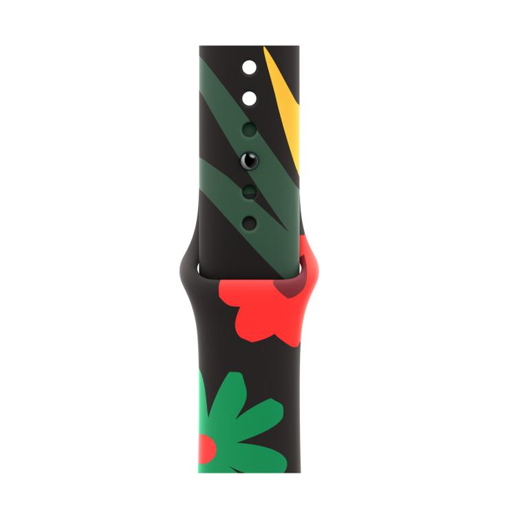 For Apple Watch 46mm / 49mm / 45mm / 44mm Sport Silicone Watch Band