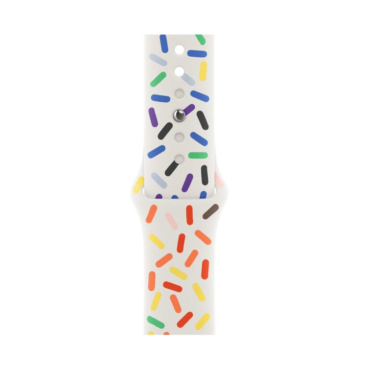 For Apple Watch 42mm / 41mm / 40mm / 38mm Sport Silicone Watch Band