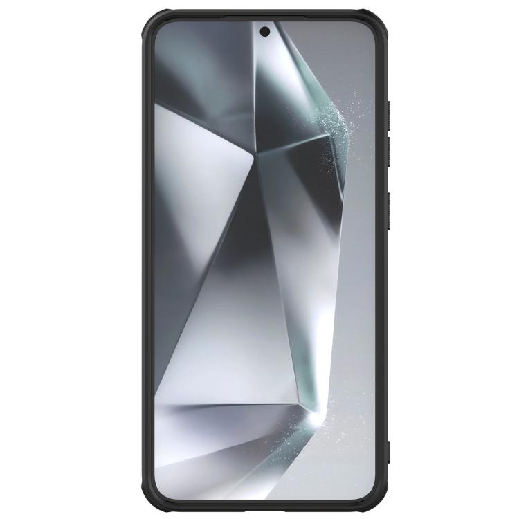 For Samsung Galaxy S25 5G NILLKIN Frosted Shield Pro Magnetic Phone Case - Black
