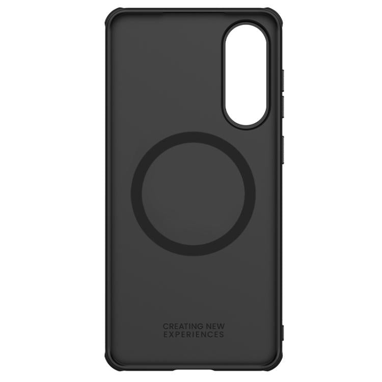 For Samsung Galaxy S25 Edge 5G NILLKIN Frosted Shield Pro Magnetic Phone Case - Black