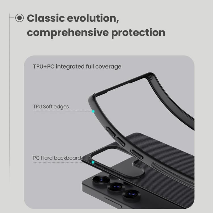 For Samsung Galaxy S25 Ultra 5G NILLKIN Frosted Shield Pro PC + TPU Phone Case