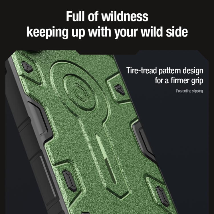 For Samsung Galaxy S25 Ultra 5G NILLKIN Black Rhino Prop PC Phone Case