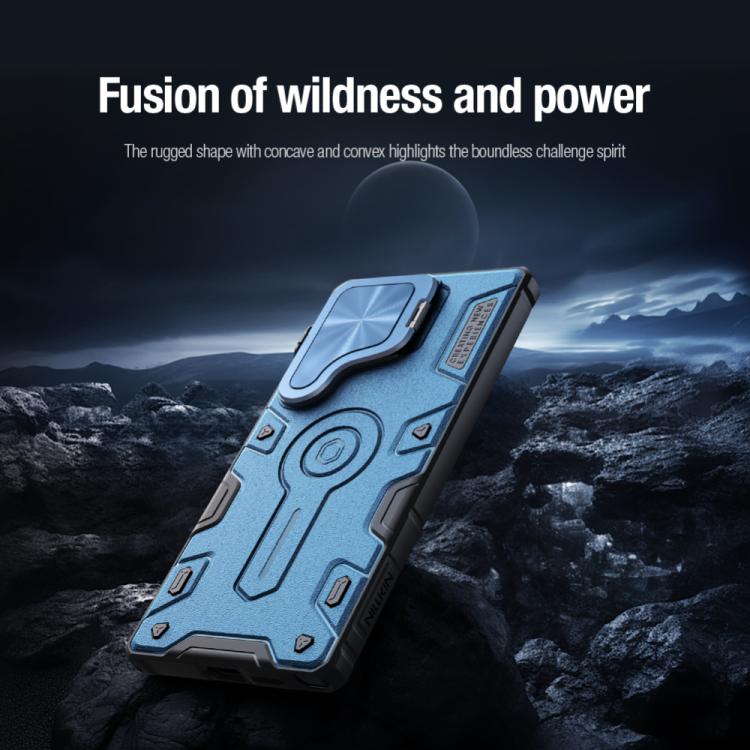 For Samsung Galaxy S25 Ultra 5G NILLKIN Black Rhino Prop PC Phone Case