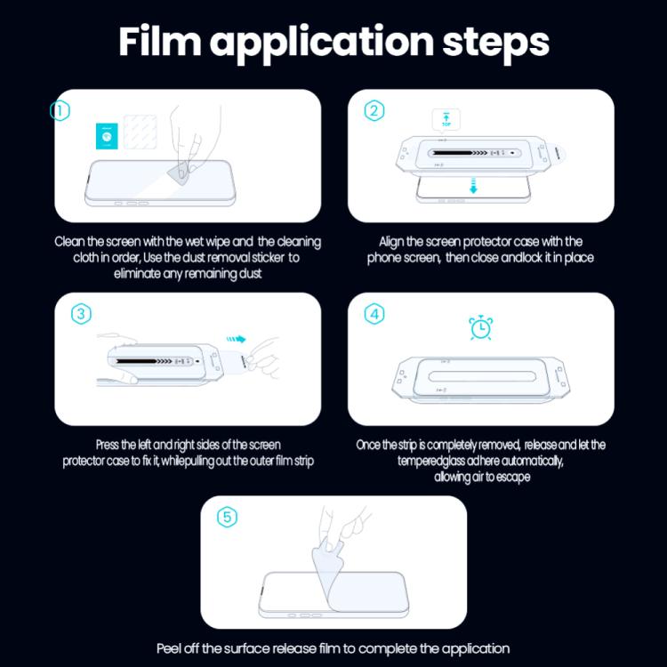 For Samsung Galaxy S25 5G NILLKIN Guardian Full Coverage Privacy Tempered Glass Film