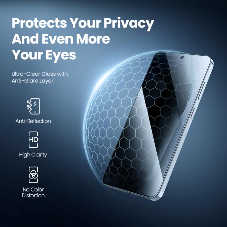 For Samsung Galaxy S25 5G NILLKIN Guardian Full Coverage Privacy Tempered Glass Film