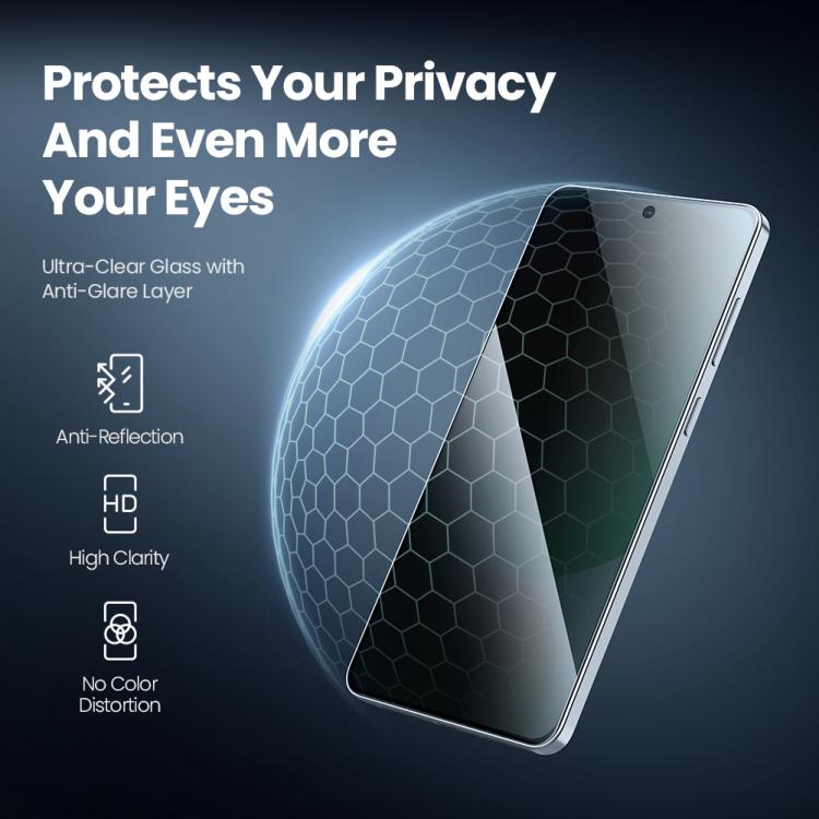 For Samsung Galaxy S25 Edge 5G NILLKIN Guardian Full Coverage Privacy Tempered Glass Film