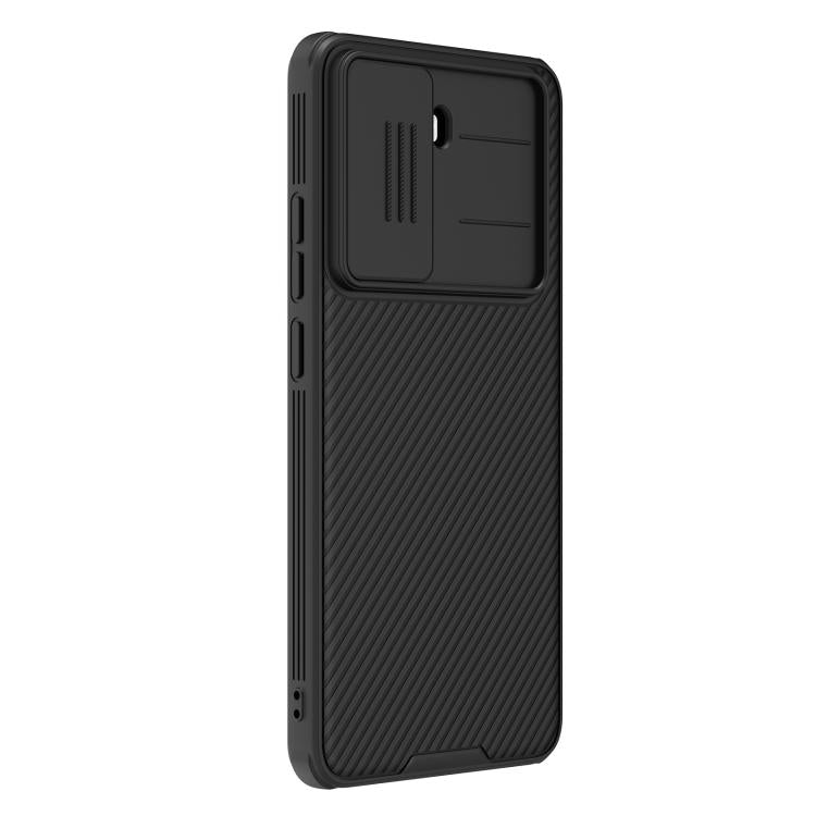 For Xiaomi Poco X7 Pro NILLKIN CamShield Pro Magnetic PC Phone Case - Black