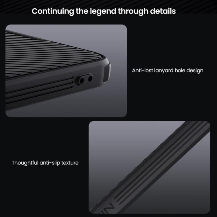 For Xiaomi Poco X7 Pro NILLKIN CamShield Pro Magnetic PC Phone Case - Black