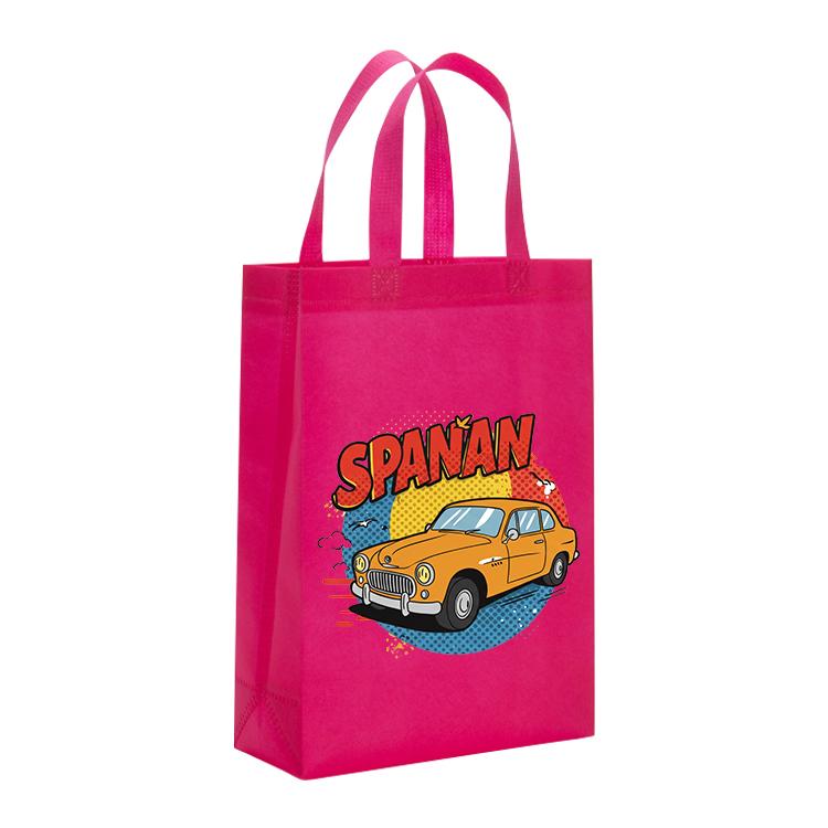 Car Printed Non-woven Fabric Bag Print On Your Demand, Size:38x30x10cm