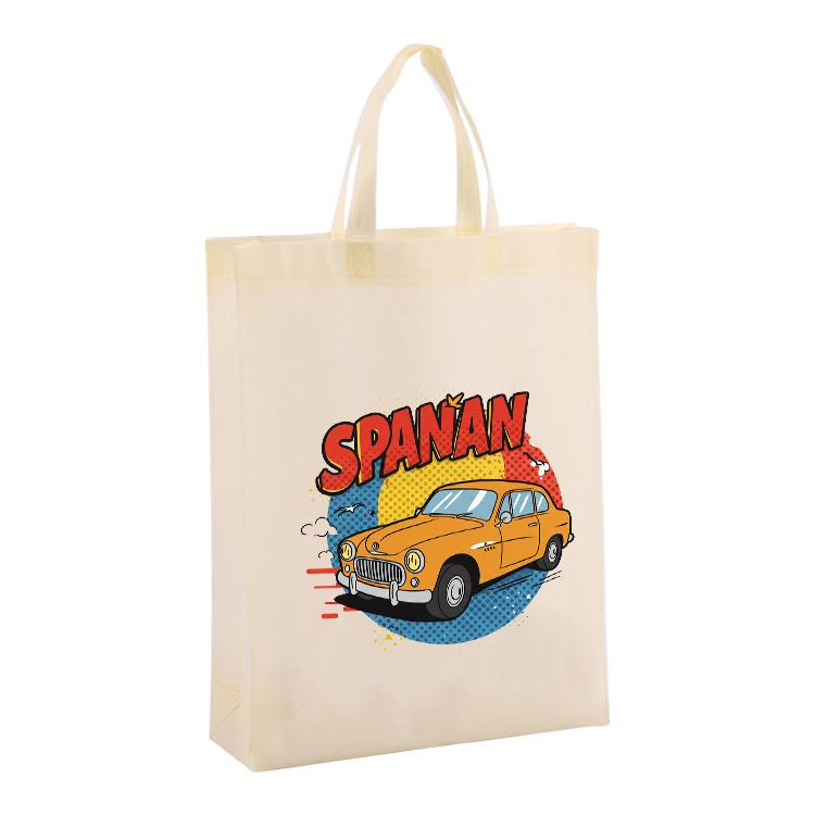 Car Printed Non-woven Fabric Bag Print On Your Demand, Size:38x30x10cm