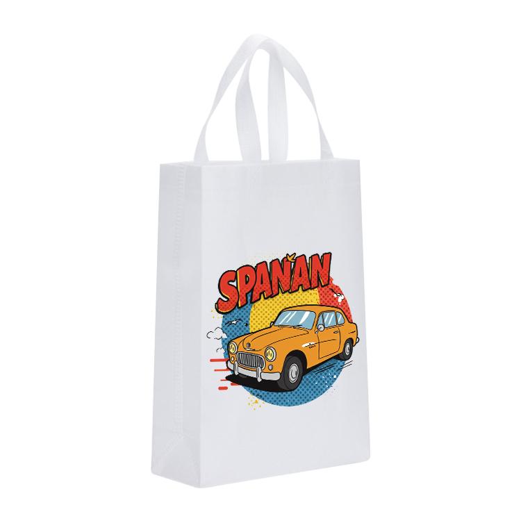 Car Printed Non-woven Fabric Bag Print On Your Demand, Size:41x35x12cm