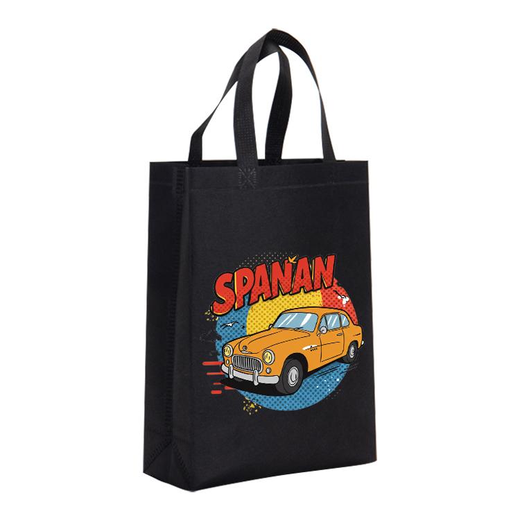 Car Printed Non-woven Fabric Bag Print On Your Demand, Size:41x35x12cm