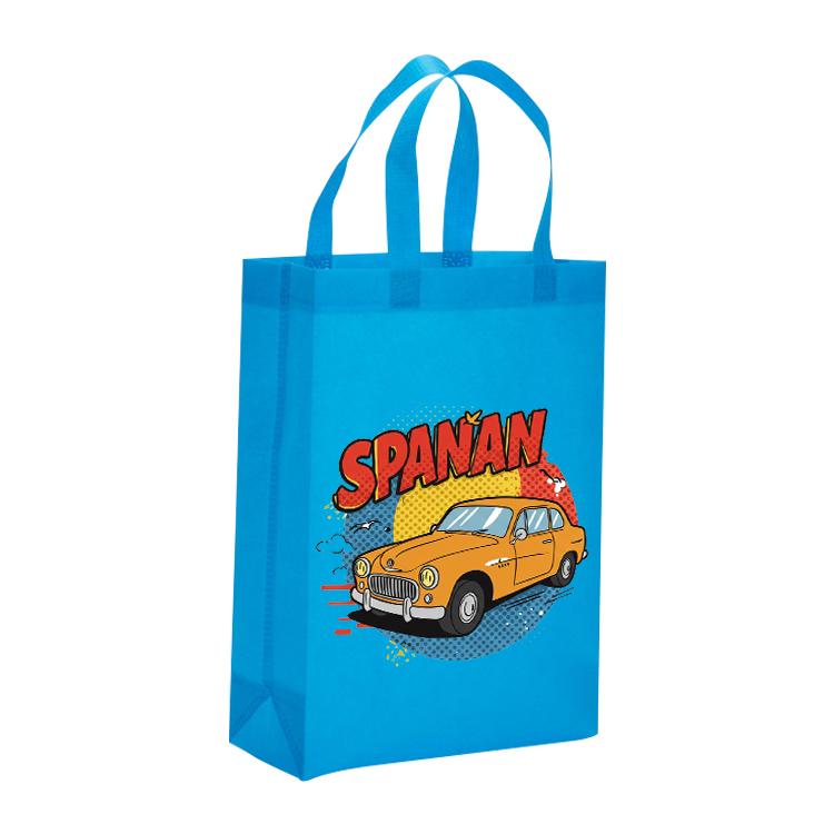 Car Printed Non-woven Fabric Bag Print On Your Demand, Size:41x35x12cm