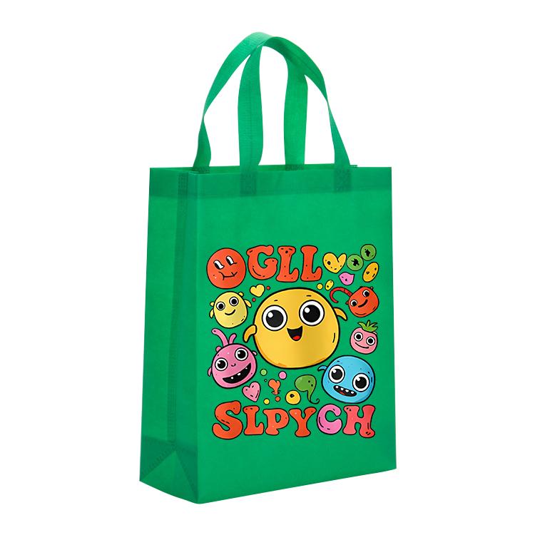Funny Face Printed Non-woven Fabric Bag Print On Your Demand, Size:41x35x12cm
