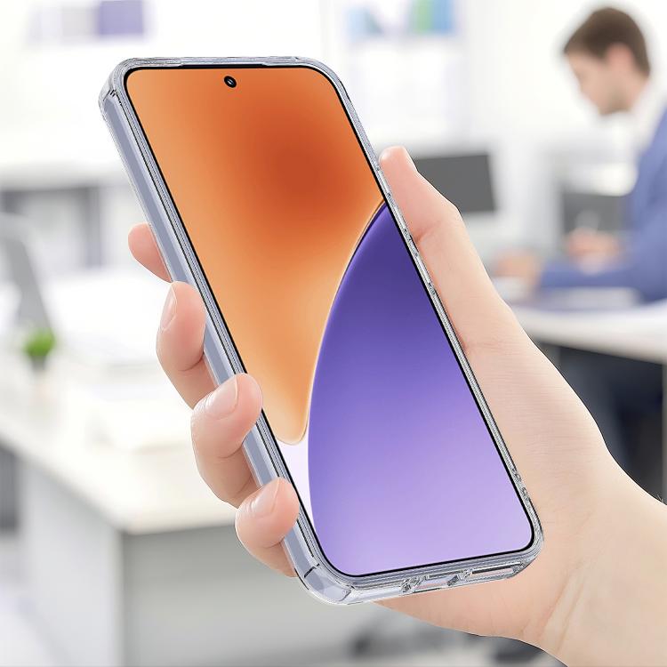 For Xiaomi 15 MagSafe Clear Acrylic PC Hybrid TPU Phone Case - Transparent