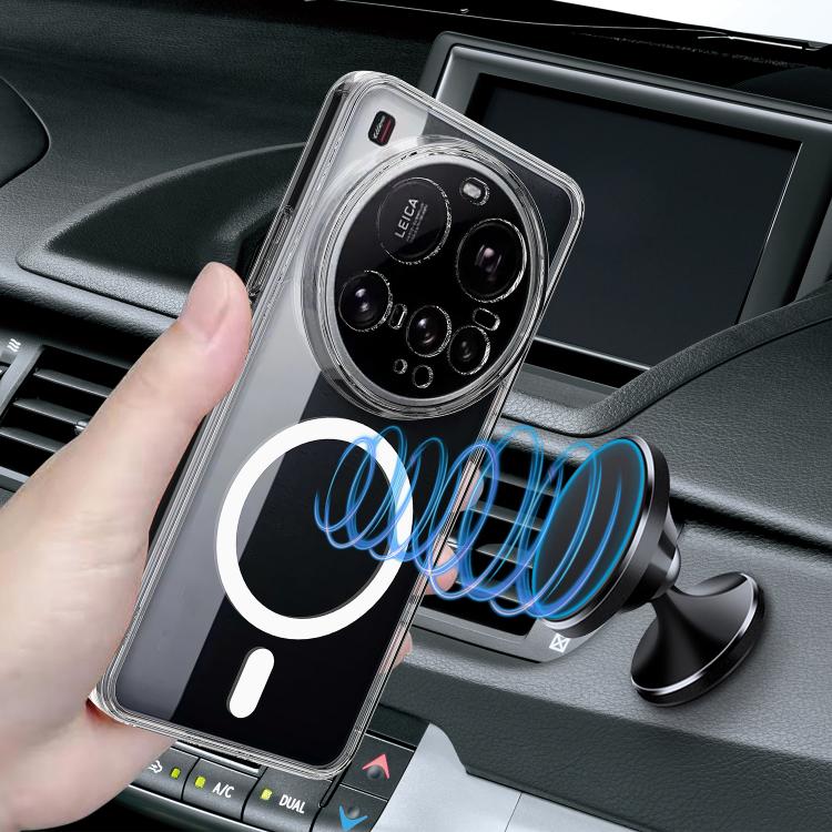For Xiaomi 15 Ultra MagSafe Clear Acrylic PC Hybrid TPU Phone Case - Transparent