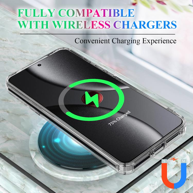 For Xiaomi 15 Ultra MagSafe Clear Acrylic PC Hybrid TPU Phone Case - Transparent