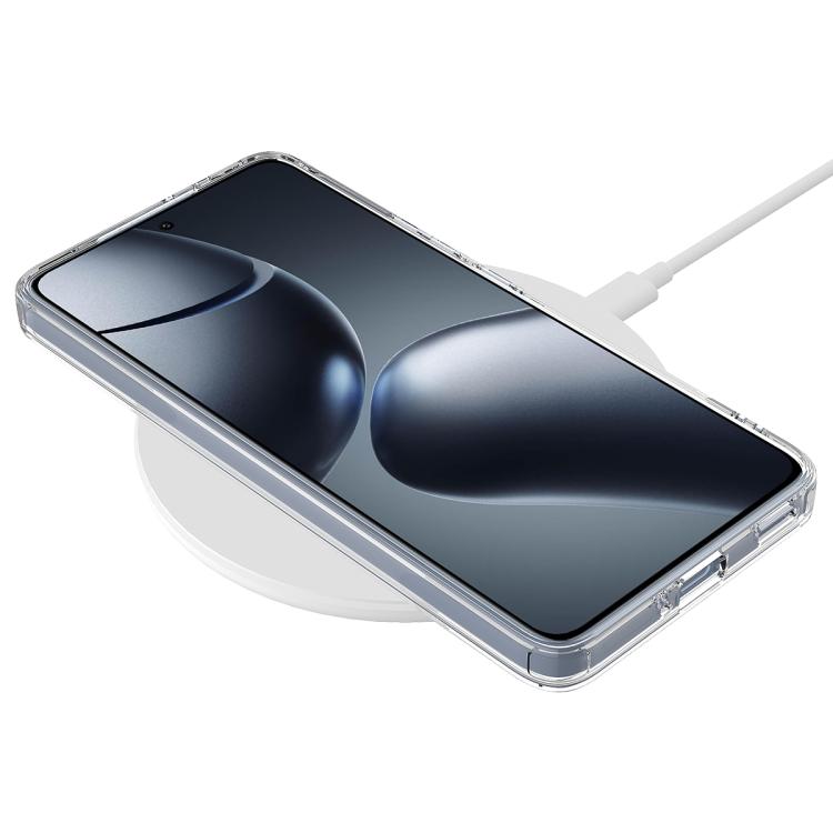 For Xiaomi 14T Pro MagSafe Clear Acrylic PC Hybrid TPU Phone Case - Transparent