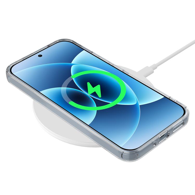 For Xiaomi 17 MagSafe Clear Acrylic PC Hybrid TPU Phone Case - Transparent