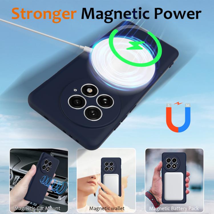 For OnePlus 13 Shockproof Silicone Magsafe Phone Case